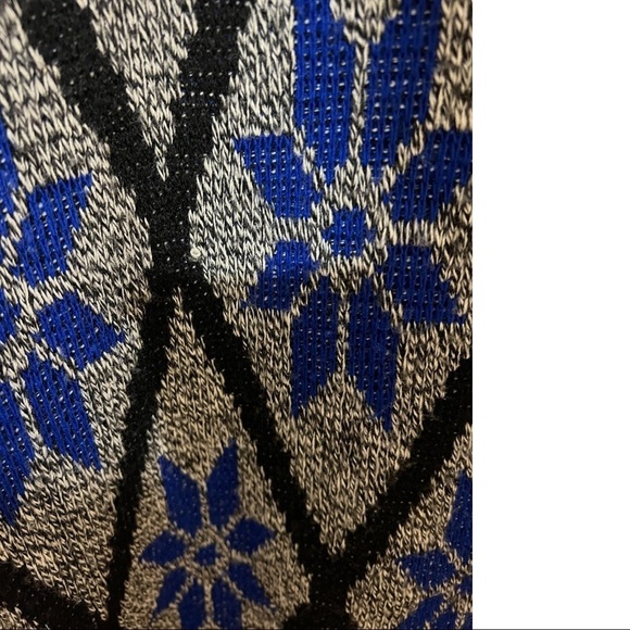 Separate Issue Vintage Crewneck Snowflake Sweater Diamond Northern Winter Knit - Picture 5 of 5